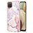 Silicone Candy Rubber Gel Fashionable Pattern Soft Case Cover Y05B for Samsung Galaxy A12 Pink