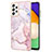 Silicone Candy Rubber Gel Fashionable Pattern Soft Case Cover Y05B for Samsung Galaxy A52 5G Pink