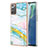 Silicone Candy Rubber Gel Fashionable Pattern Soft Case Cover Y05B for Samsung Galaxy Note 20 5G Colorful