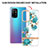 Silicone Candy Rubber Gel Fashionable Pattern Soft Case Cover Y06B for Oppo F19 Pro+ Plus 5G