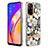 Silicone Candy Rubber Gel Fashionable Pattern Soft Case Cover Y06B for Oppo F19 Pro+ Plus 5G White