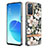 Silicone Candy Rubber Gel Fashionable Pattern Soft Case Cover Y06B for Oppo Reno6 5G