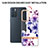 Silicone Candy Rubber Gel Fashionable Pattern Soft Case Cover Y06B for Oppo Reno6 5G