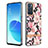 Silicone Candy Rubber Gel Fashionable Pattern Soft Case Cover Y06B for Oppo Reno6 5G Pink