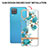 Silicone Candy Rubber Gel Fashionable Pattern Soft Case Cover Y06B for Samsung Galaxy A12