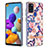 Silicone Candy Rubber Gel Fashionable Pattern Soft Case Cover Y06B for Samsung Galaxy A21s