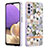 Silicone Candy Rubber Gel Fashionable Pattern Soft Case Cover Y06B for Samsung Galaxy A23 4G