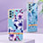 Silicone Candy Rubber Gel Fashionable Pattern Soft Case Cover Y06B for Samsung Galaxy A52 5G