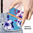 Silicone Candy Rubber Gel Fashionable Pattern Soft Case Cover Y06B for Samsung Galaxy F12