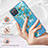 Silicone Candy Rubber Gel Fashionable Pattern Soft Case Cover Y06B for Samsung Galaxy F12