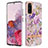 Silicone Candy Rubber Gel Fashionable Pattern Soft Case Cover Y06B for Samsung Galaxy S20 5G Clove Purple