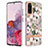 Silicone Candy Rubber Gel Fashionable Pattern Soft Case Cover Y06B for Samsung Galaxy S20 White