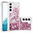 Silicone Candy Rubber Gel Fashionable Pattern Soft Case Cover Y06B for Samsung Galaxy S21 5G