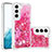 Silicone Candy Rubber Gel Fashionable Pattern Soft Case Cover Y06B for Samsung Galaxy S21 5G