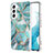 Silicone Candy Rubber Gel Fashionable Pattern Soft Case Cover Y08B for Samsung Galaxy S21 5G