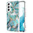 Silicone Candy Rubber Gel Fashionable Pattern Soft Case Cover Y08B for Samsung Galaxy S21 Plus 5G