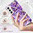 Silicone Candy Rubber Gel Fashionable Pattern Soft Case Cover Y08B for Samsung Galaxy S21 Plus 5G