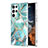 Silicone Candy Rubber Gel Fashionable Pattern Soft Case Cover Y08B for Samsung Galaxy S21 Ultra 5G