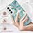 Silicone Candy Rubber Gel Fashionable Pattern Soft Case Cover Y08B for Samsung Galaxy S22 Plus 5G