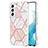 Silicone Candy Rubber Gel Fashionable Pattern Soft Case Cover Y08B for Samsung Galaxy S23 5G