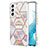 Silicone Candy Rubber Gel Fashionable Pattern Soft Case Cover Y09B for Samsung Galaxy S22 Plus 5G