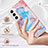 Silicone Candy Rubber Gel Fashionable Pattern Soft Case Cover Y10B for Samsung Galaxy S21 5G