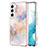 Silicone Candy Rubber Gel Fashionable Pattern Soft Case Cover Y10B for Samsung Galaxy S22 Plus 5G