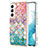 Silicone Candy Rubber Gel Fashionable Pattern Soft Case Cover Y10B for Samsung Galaxy S23 5G Mixed