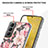 Silicone Candy Rubber Gel Fashionable Pattern Soft Case Cover Y12B for Samsung Galaxy S21 5G