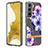 Silicone Candy Rubber Gel Fashionable Pattern Soft Case Cover Y12B for Samsung Galaxy S21 5G