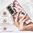 Silicone Candy Rubber Gel Fashionable Pattern Soft Case Cover Y12B for Samsung Galaxy S21 5G