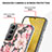 Silicone Candy Rubber Gel Fashionable Pattern Soft Case Cover Y12B for Samsung Galaxy S22 5G