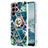 Silicone Candy Rubber Gel Fashionable Pattern Soft Case Cover Y13B for Samsung Galaxy S22 Ultra 5G