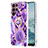 Silicone Candy Rubber Gel Fashionable Pattern Soft Case Cover Y13B for Samsung Galaxy S22 Ultra 5G