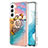 Silicone Candy Rubber Gel Fashionable Pattern Soft Case Cover Y15B for Samsung Galaxy S22 5G