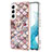 Silicone Candy Rubber Gel Fashionable Pattern Soft Case Cover Y15B for Samsung Galaxy S22 Plus 5G