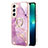 Silicone Candy Rubber Gel Fashionable Pattern Soft Case Cover Y16B for Samsung Galaxy S22 5G