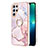 Silicone Candy Rubber Gel Fashionable Pattern Soft Case Cover Y16B for Samsung Galaxy S22 Ultra 5G