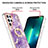 Silicone Candy Rubber Gel Fashionable Pattern Soft Case Cover Y16B for Samsung Galaxy S22 Ultra 5G