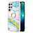 Silicone Candy Rubber Gel Fashionable Pattern Soft Case Cover Y16B for Samsung Galaxy S23 Ultra 5G