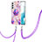 Silicone Candy Rubber Gel Fashionable Pattern Soft Case Cover Y18B for Samsung Galaxy S21 5G