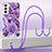 Silicone Candy Rubber Gel Fashionable Pattern Soft Case Cover Y18B for Samsung Galaxy S21 Plus 5G