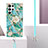Silicone Candy Rubber Gel Fashionable Pattern Soft Case Cover Y19B for Samsung Galaxy S22 Ultra 5G