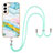 Silicone Candy Rubber Gel Fashionable Pattern Soft Case Cover Y21B for Samsung Galaxy S22 Plus 5G