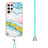Silicone Candy Rubber Gel Fashionable Pattern Soft Case Cover Y21B for Samsung Galaxy S24 Ultra 5G