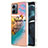 Silicone Candy Rubber Gel Fashionable Pattern Soft Case Cover YB3 for Motorola Moto G14 Mixed