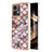 Silicone Candy Rubber Gel Fashionable Pattern Soft Case Cover YB3 for Motorola Moto G84 5G