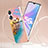 Silicone Candy Rubber Gel Fashionable Pattern Soft Case Cover YB3 for Oppo A78 5G