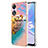 Silicone Candy Rubber Gel Fashionable Pattern Soft Case Cover YB3 for Oppo A78 5G Mixed