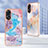 Silicone Candy Rubber Gel Fashionable Pattern Soft Case Cover YB3 for Oppo Reno8 T 4G